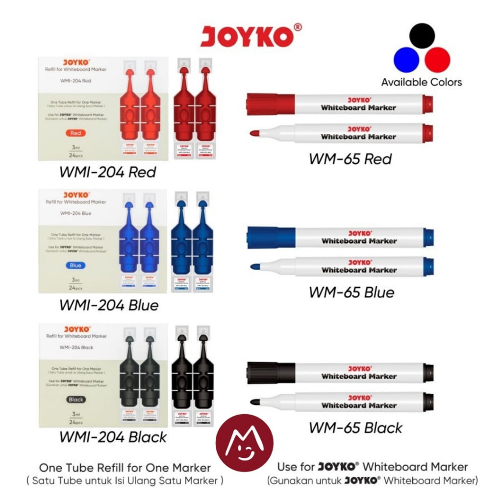 

SPIDOL PAPAN TULIS WHITEBOARD GLASSBOARD MARKER REFILLABLE JOYKO WM-65 - Manfaat Tak Terduga Marker untuk Jantung Anda