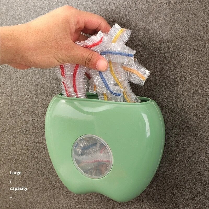 

Disposable Food Cover Storage Box Wall-mounted Plastic Wrap Elastic Fresh Keeping Bag Organizer for Kitchen Storage Containers