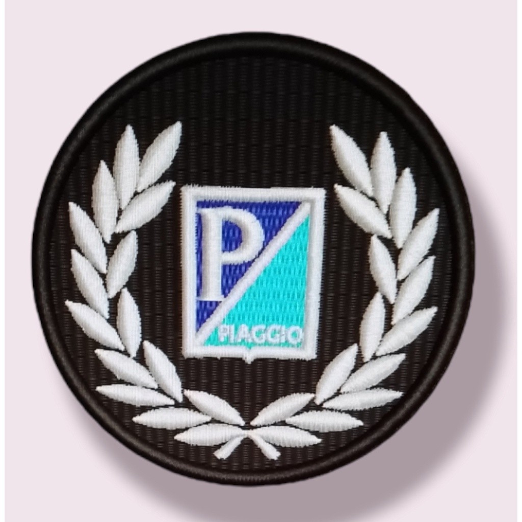 Bordir BORDIR/LOGO CUSTOM/LOGO SENDIRI/PATCH BORDIR/VESPA/PIAGGIO/BENDERA/SAFETY FIRST/IMI/GARUDA