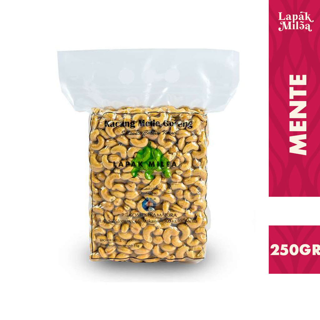 

Mede Mete Kacang Mente Belah Panggang Roasted 250gr
