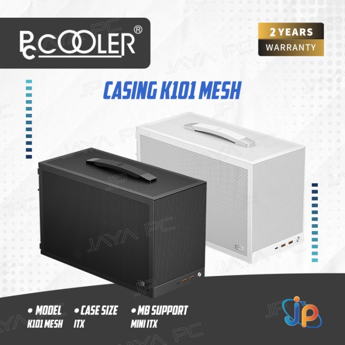 PCCOOLER K101 Mesh Mini ITX Case - Mini Casing