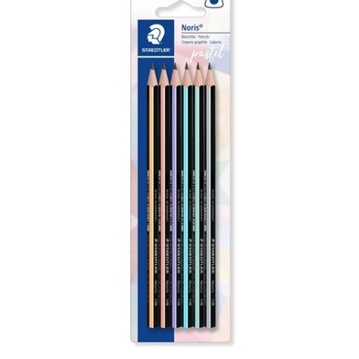 

NORIS PENCIL TRIANGULAR 118 2B BLISTER CARD SET 6 FOR KIDS / PENSIL