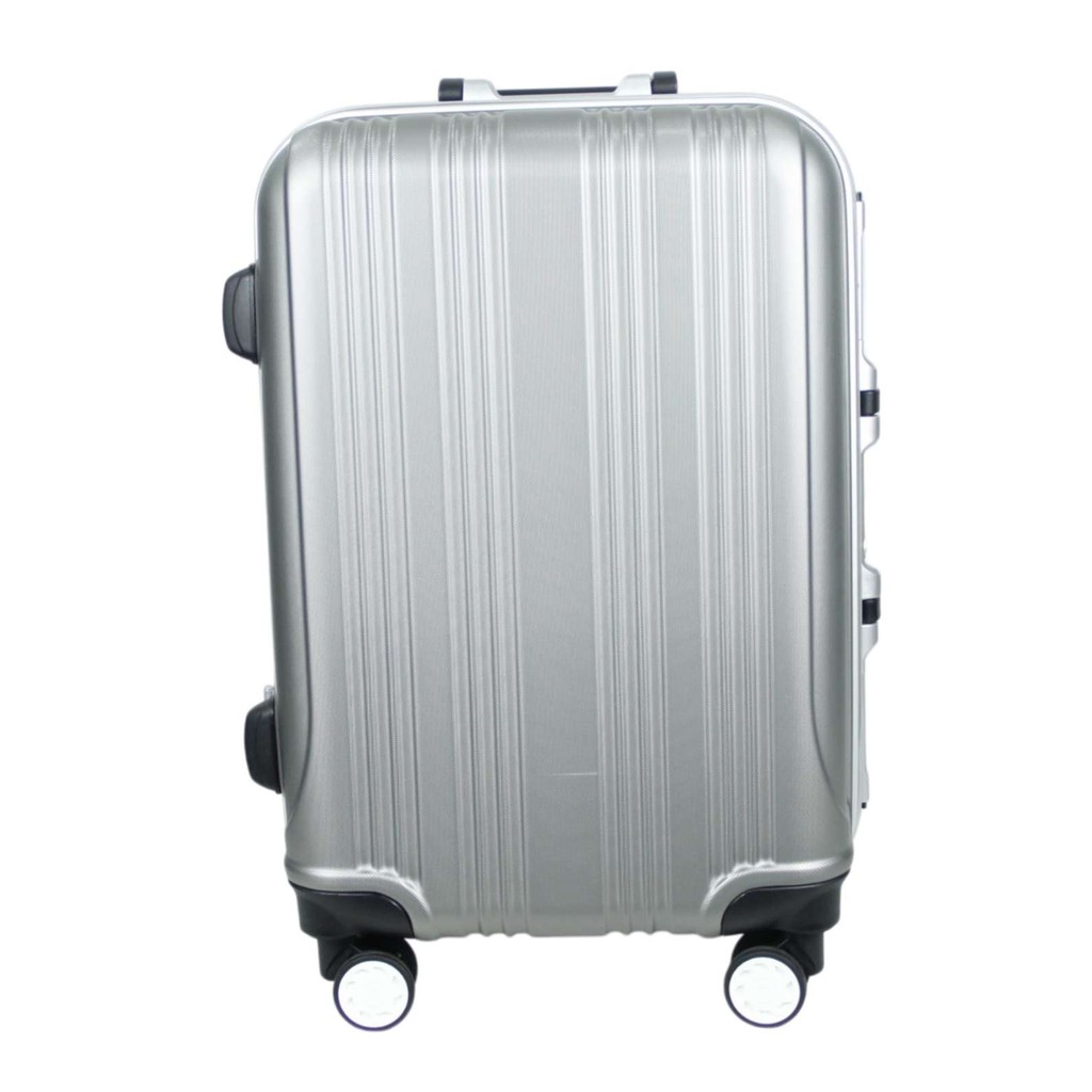 Koper President Original Alumunium Frame E82 Luggage Premium 20 inch - TSA Lock Anti Pecah