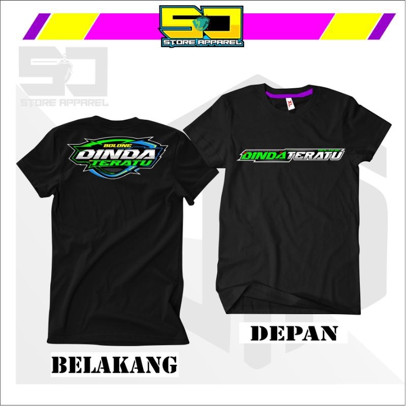 (BEST SELLER) Kaos T-shirt Viral Fansbase Dinda Teratu lengan pendek sobat ojing pati jepara blora r