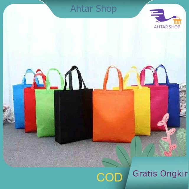 

Tas Spunbond Lusinan Isi 12 Goodie Bag Hampers Lebaran 30x40x10 Idul Fitri Kantong Belanja Jumbo Ulang Tahun Hadiah Ultah Polos Oval Souvenir Tote Bag Kain