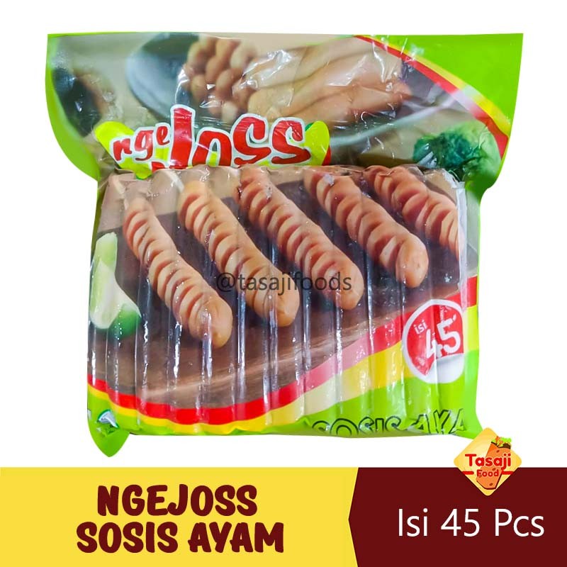 

NgeJoss Sosis Ayam 1 Kg Isi 45 Pcs Chicken Sausage