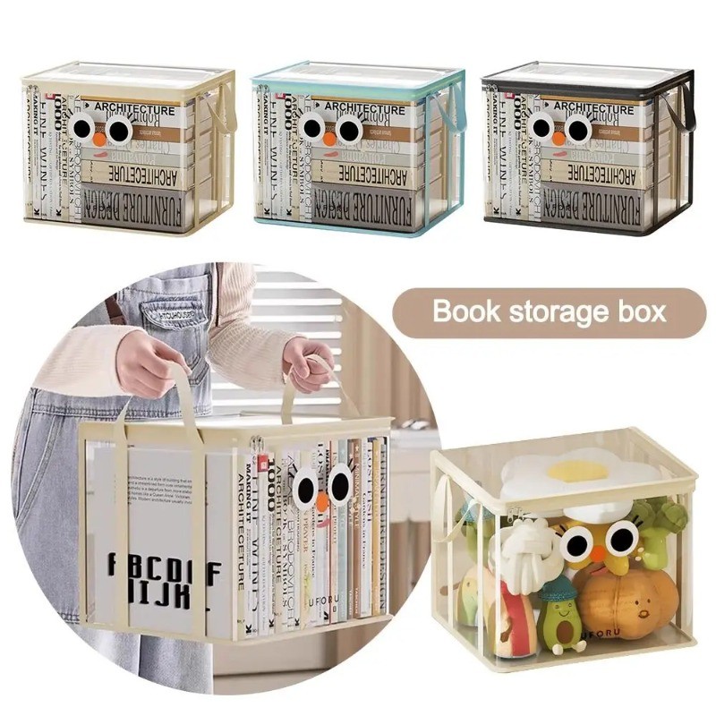 Mi.more Kotak Penyimpanan Pakaian Baju Tas PVC Transparan Anti Air Lipat Serbaguna Storage Box