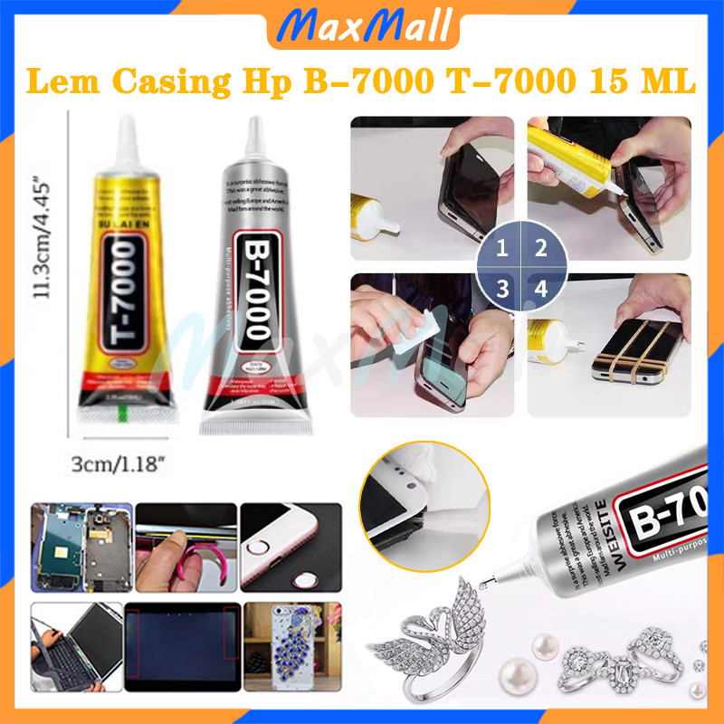 Lem Serbaguna Tools Perekat Lem Lcd Touchscreen Bening B-7000 T-7000 15 ML