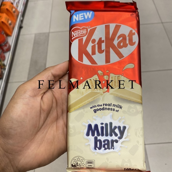 

Nestle Kitkat Milky Bar With The Real Milk Goodness / Pack
