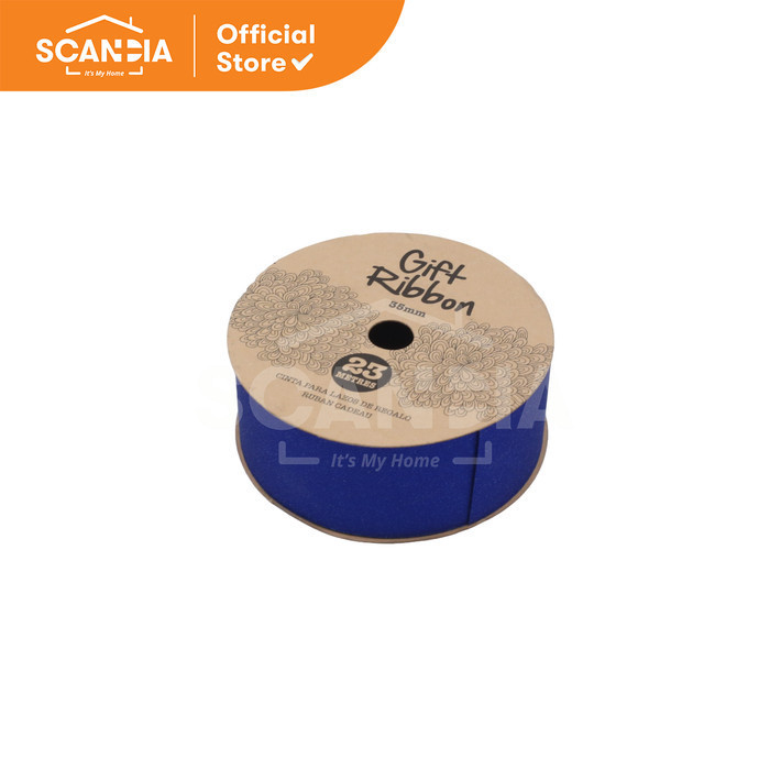 

SCANDIA Pita Kado Ribbon Glitter 35 Mm x 22.9 M Navy (SW0143)