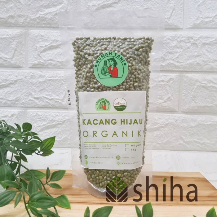 

Kacang Hijau Organik Rumah Tani Non GMO 500 gr