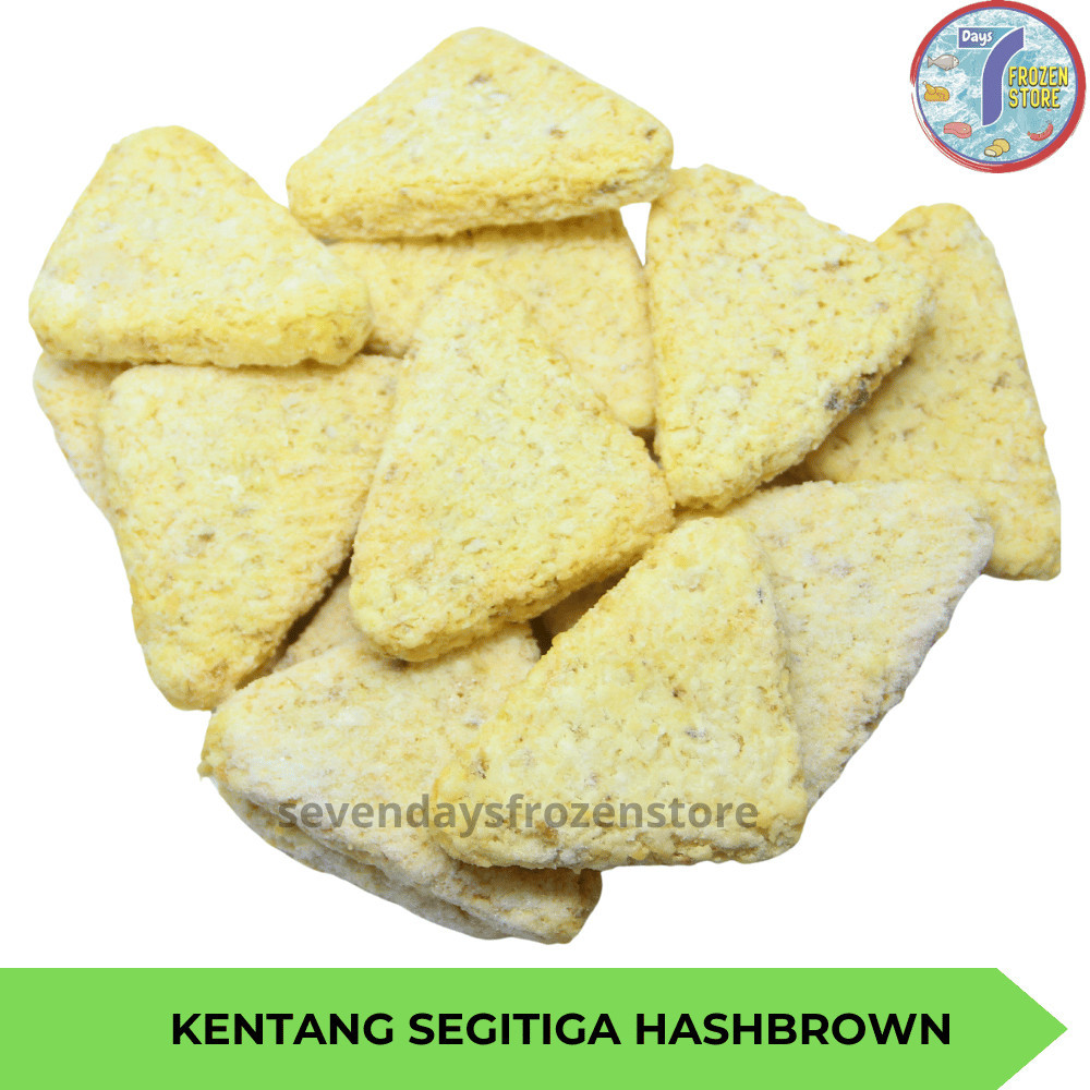 

Fries Triangle Hashbrown | Kentang Segitiga Hashbrown