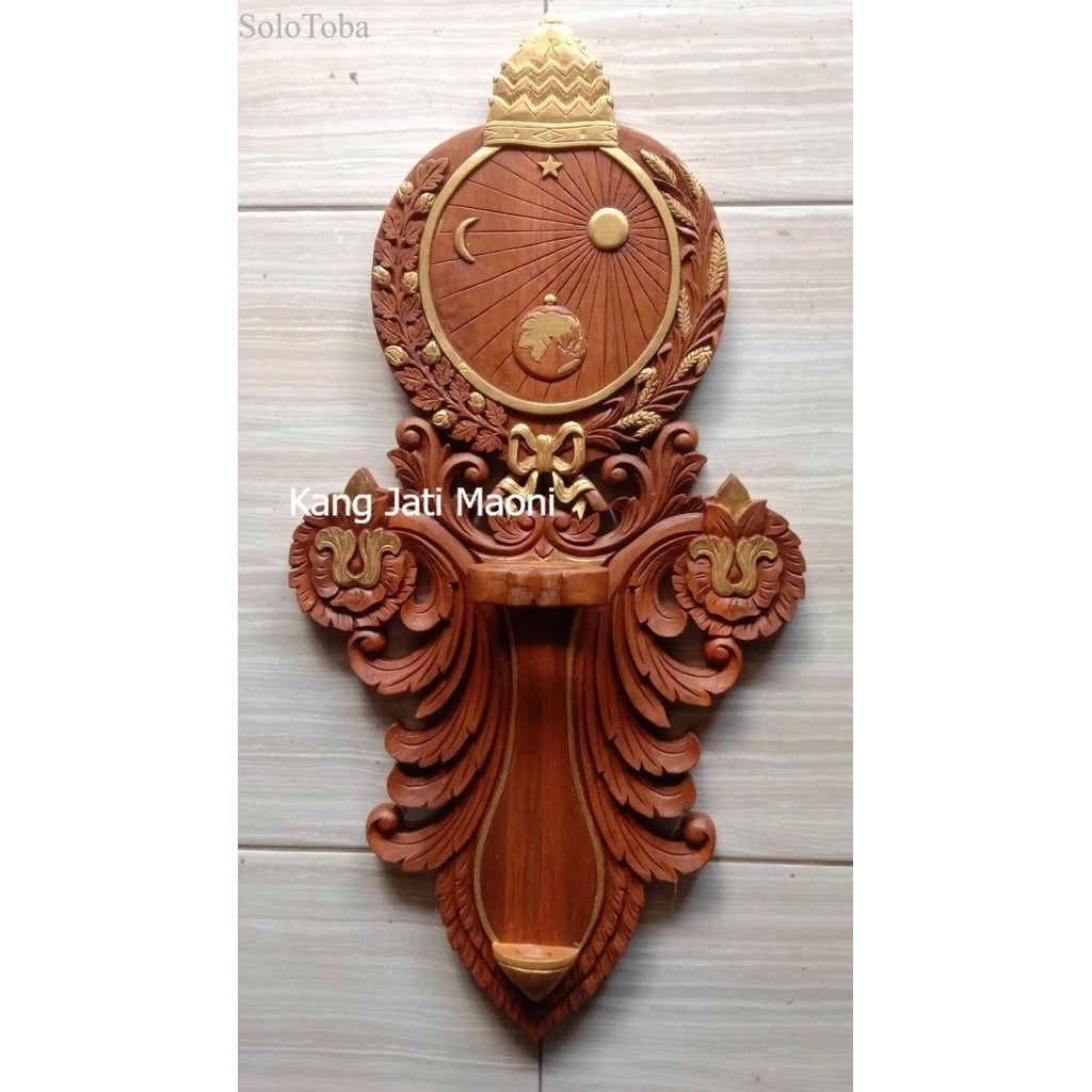 

blawong tempat pajangan pusaka model logo surakarta Murah Meriah JD21 murah