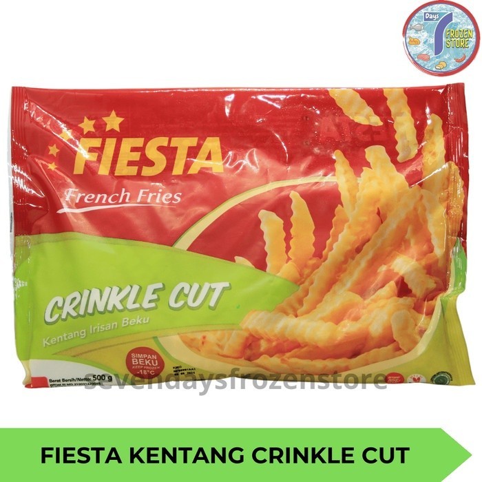 

Fiesta French Fries Crinkle Cut | Kentang Beku Frozen