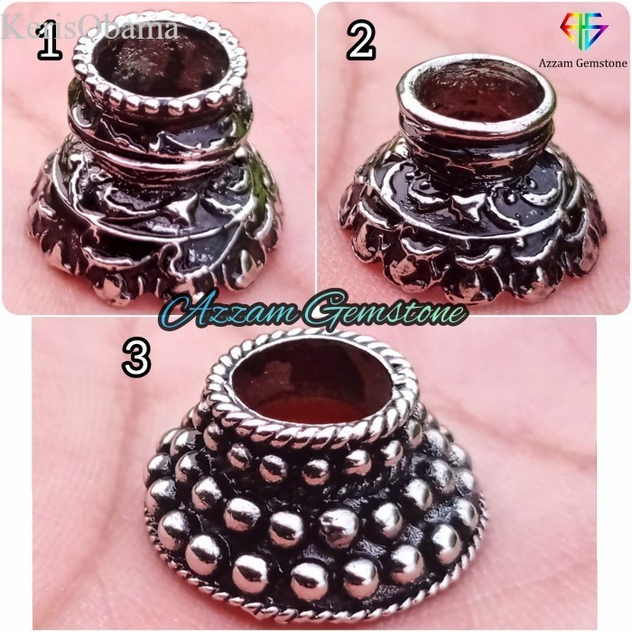 

Mendak Selut Ring Keris Tombak Betok Bahan Coin bkn Stainless Perak Antik