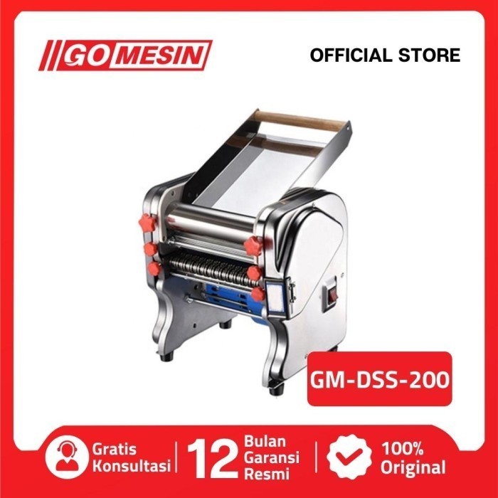 NOODLE MAKER GM DZM 200 MESIN CETAK ADONAN MIE GM-DZM-200 ORIGINAL