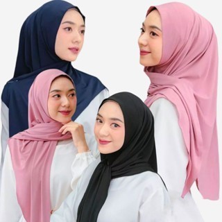 Hijab Segitiga Instan Jersey Super | Jilbab Instan segitiga Jersey Premium
