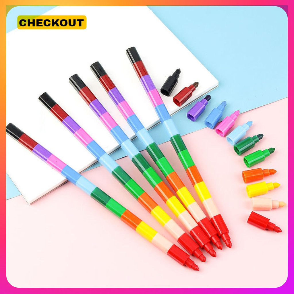 

ALINEA - CRAYON BENSIA 12 WARNA / CRAYON SUSUN 12 WARNA UNIK LUCU