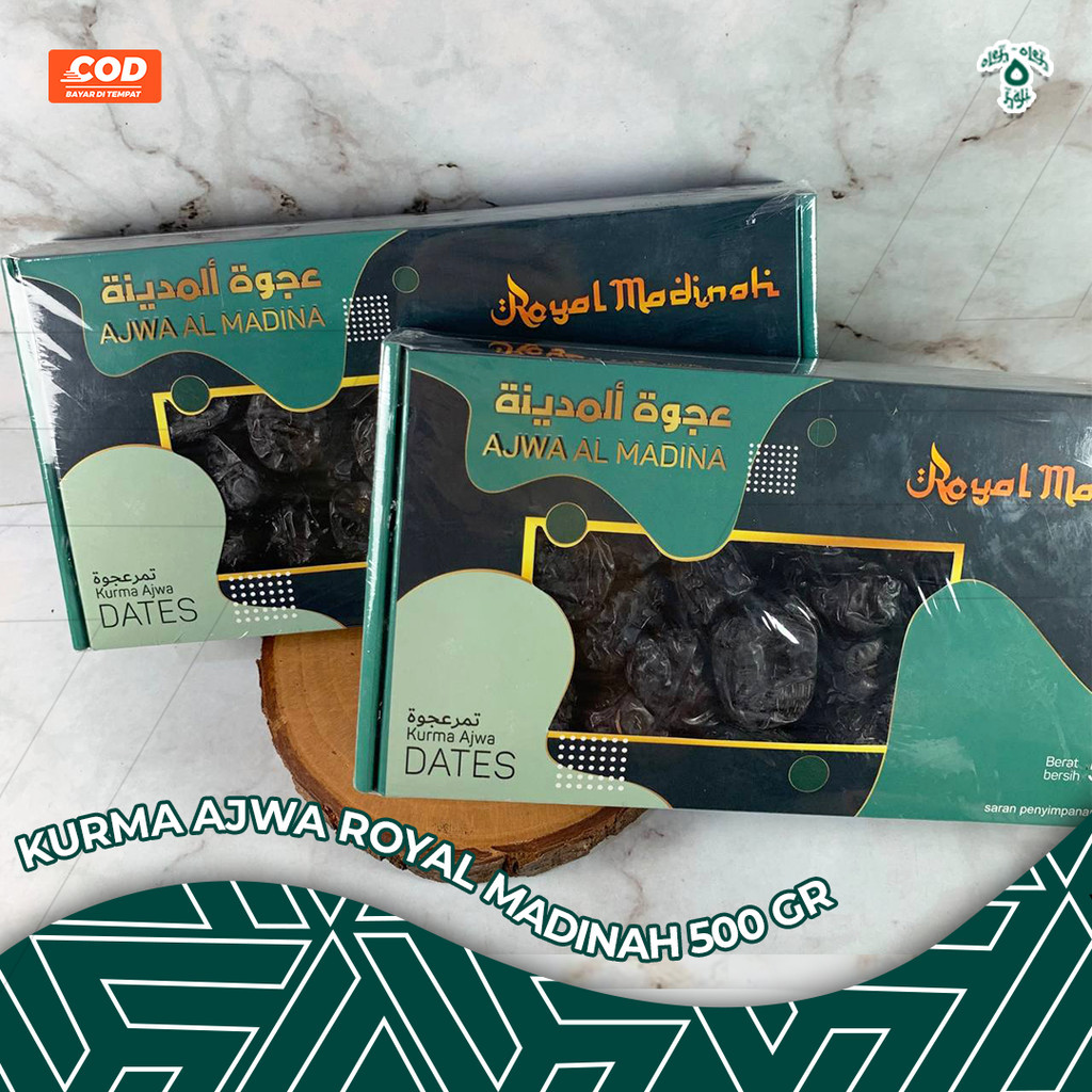 

KURMA AJWA ROYAL MADINAH PREMIUM ORIGINAL 500gr