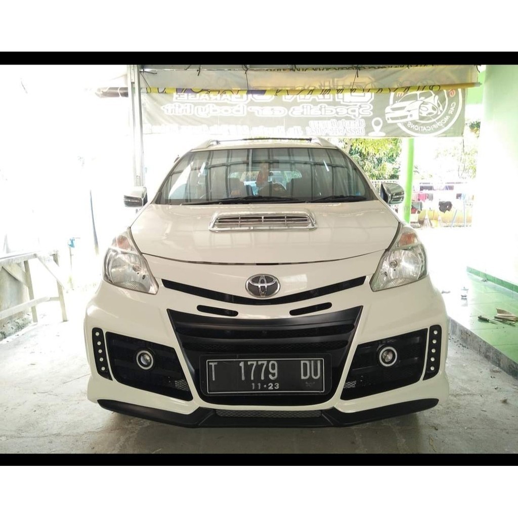 bodykit depan avanza model new atomic thn 2012 2013 2014 bahan duraflex s15