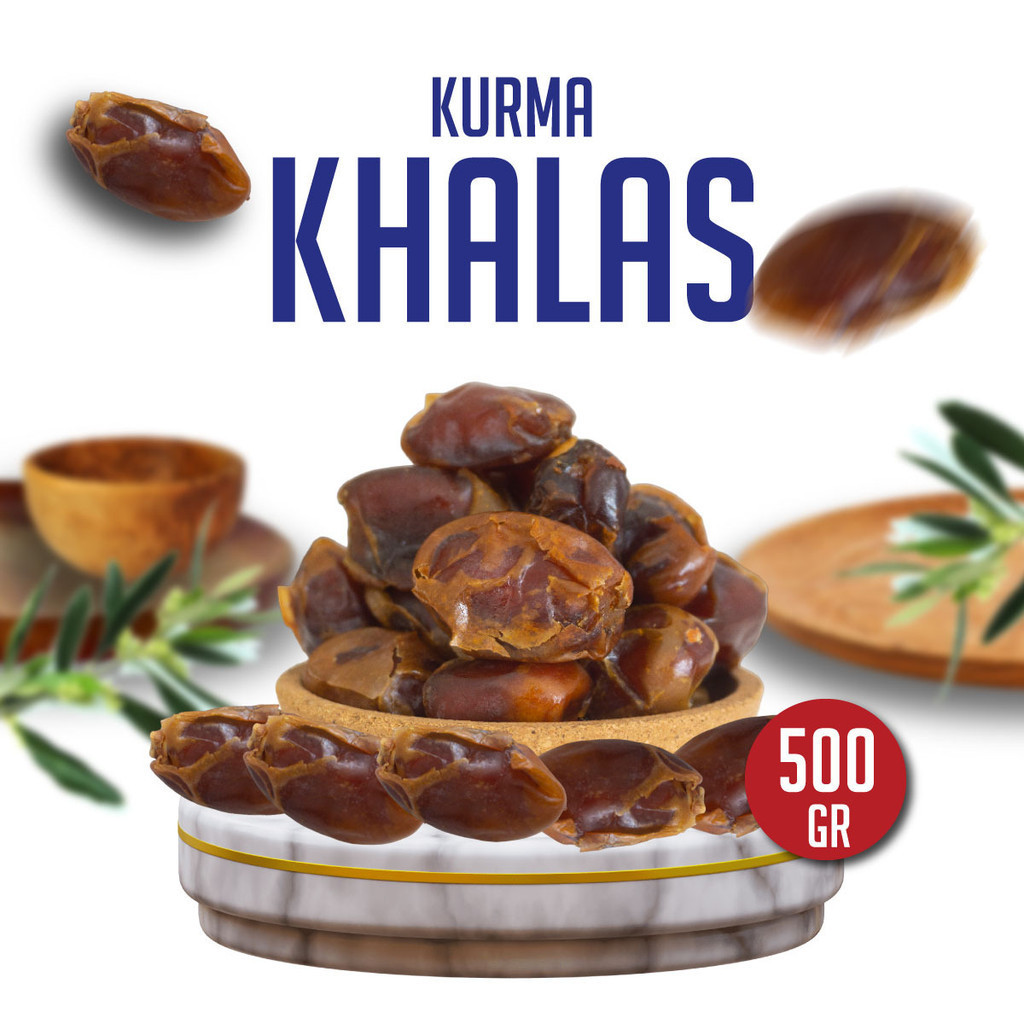 

KURMA KHALAS 500gr PREMIUM - toko bilal shop - kurma kiloan