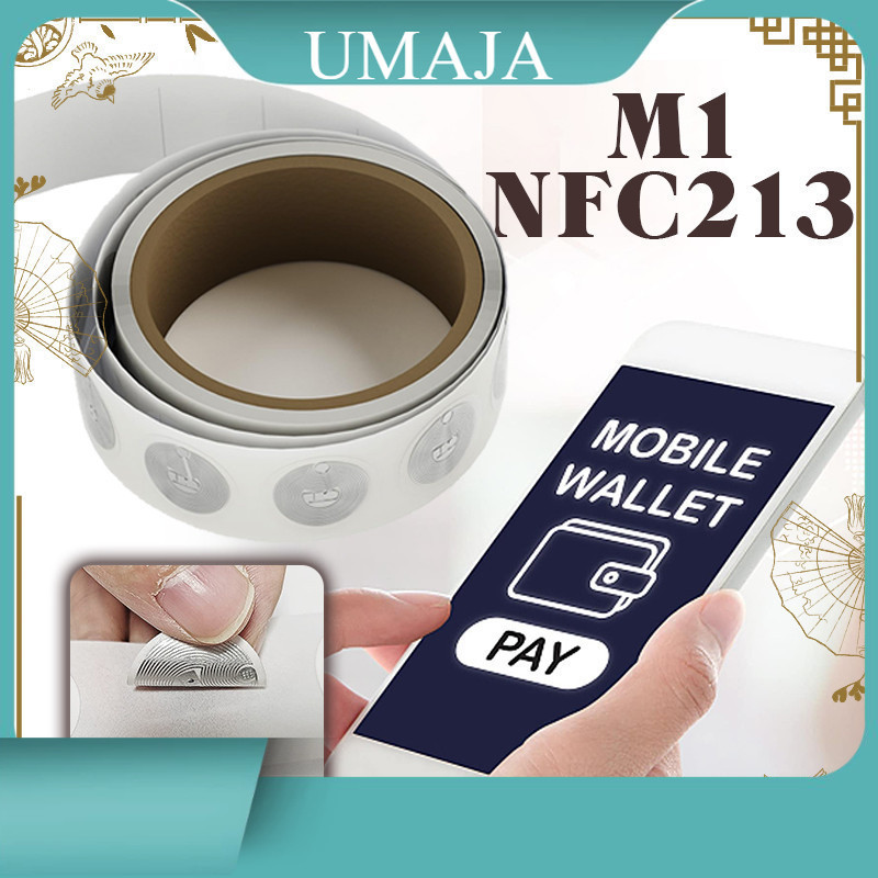 

Umaja 1000 Lembar NFC Smart Card Tags Sticker Kepin