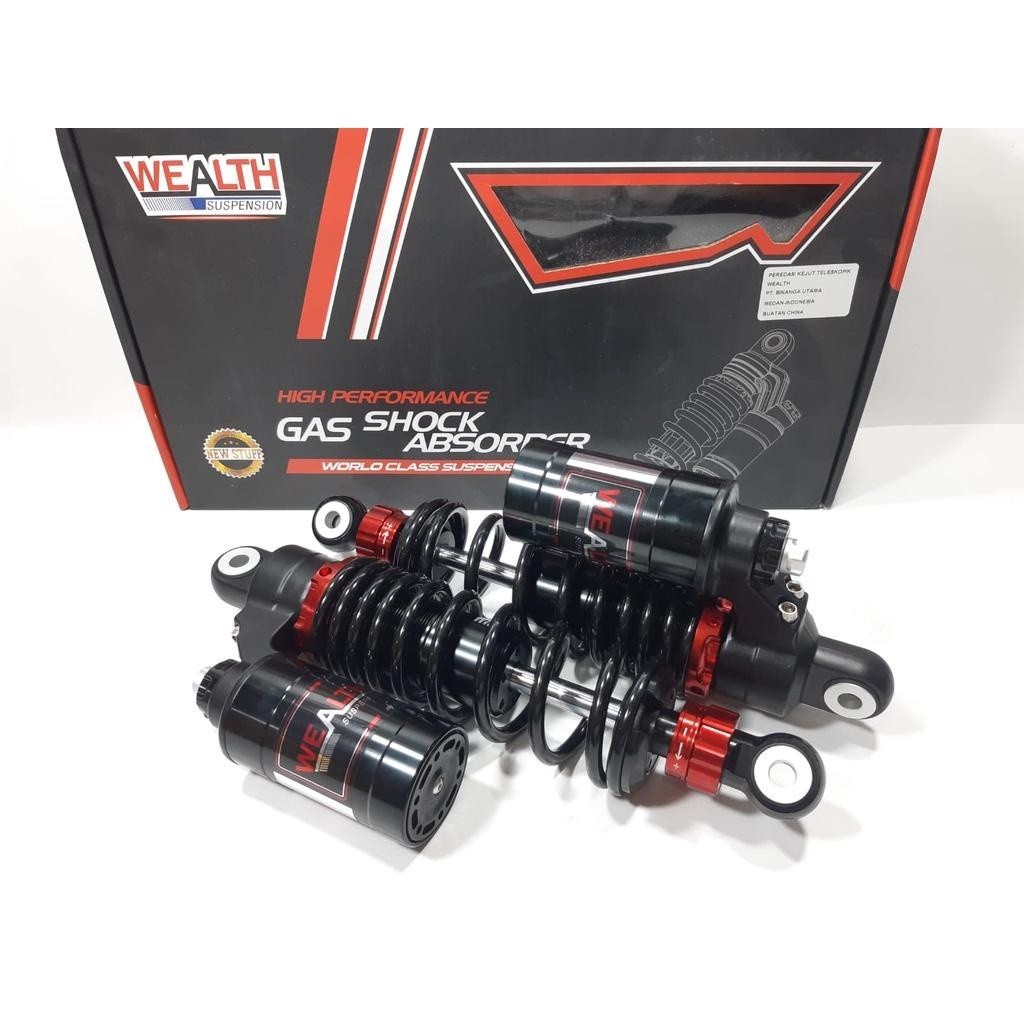 Diskon 80% SHOCK TABUNG BELAKANG WEALTH UKURAN 280MM & 320MM CLIK REBOWN AKTIF/FUNGSI