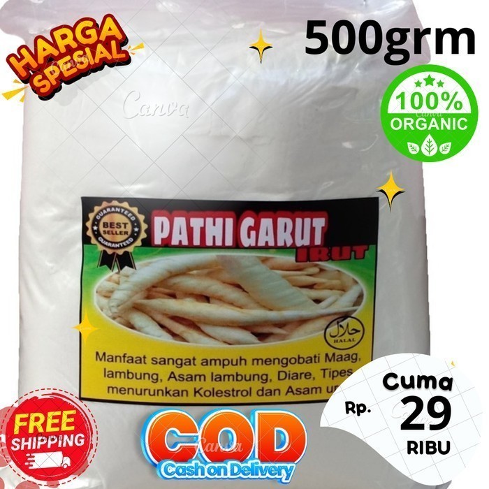 tepung pati irut umbi garut pati angkrik aci irut asam lambung
