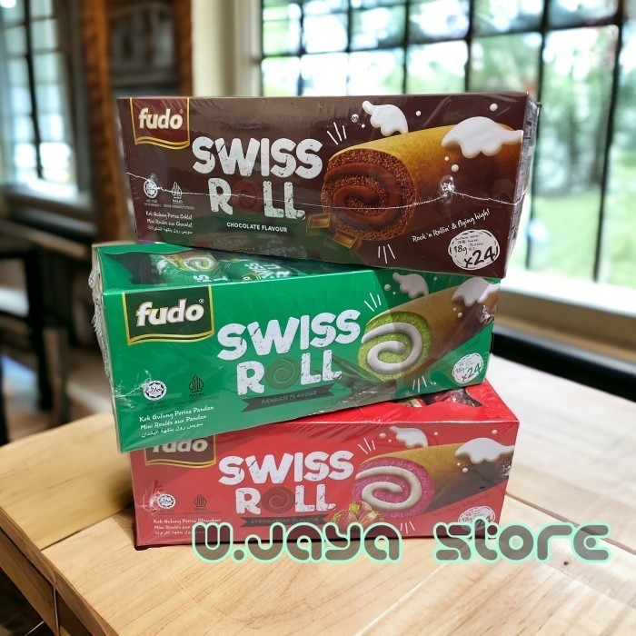 

fudo swiss roll cake 1Box