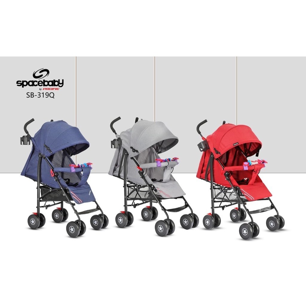 Stroller Bayi - Space Baby SB-319Q |  Space Baby Stroller Bayi Murah | Bisa Dilipat