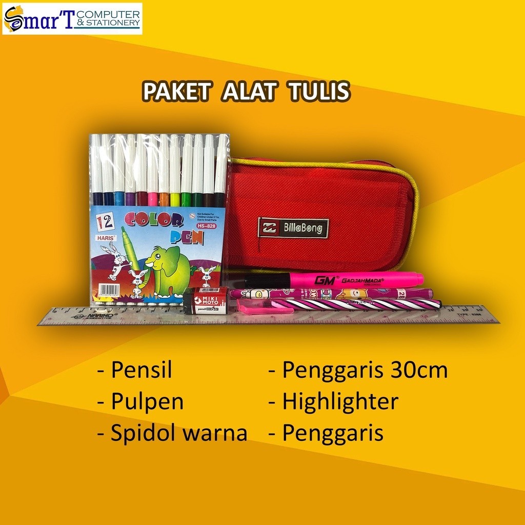 

Paket Alat Tulis Murah Untuk SD / Sekolah Dasar