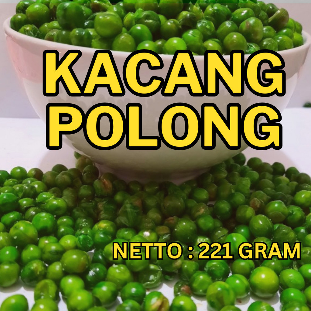 

500 g snack kiloan makanan ringan KACANG POLONG ASIN jajanan cemilan JADUL