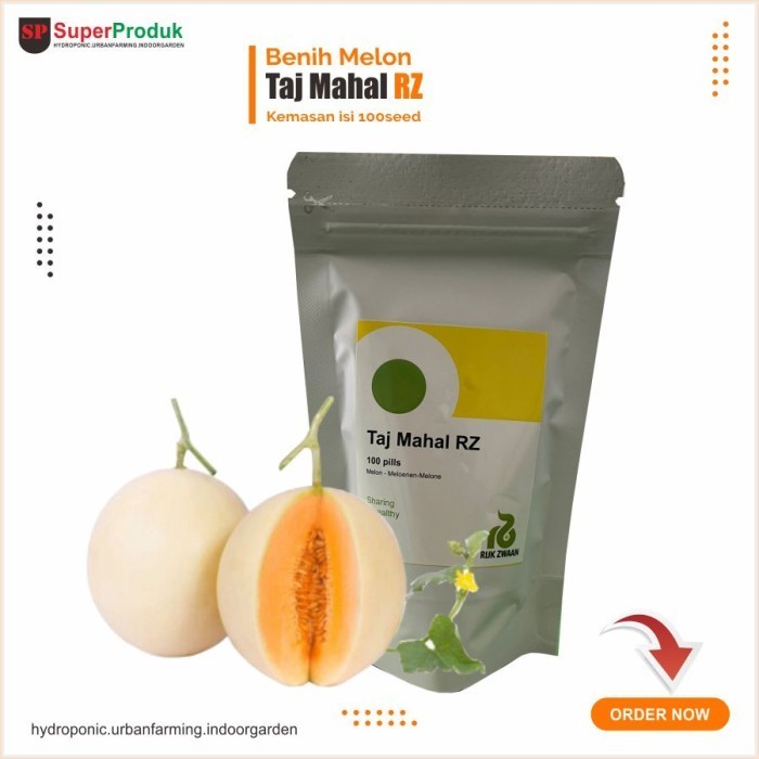 Benih Melon Taj Mahal Tajmahal RZ kemasan repack 100seed