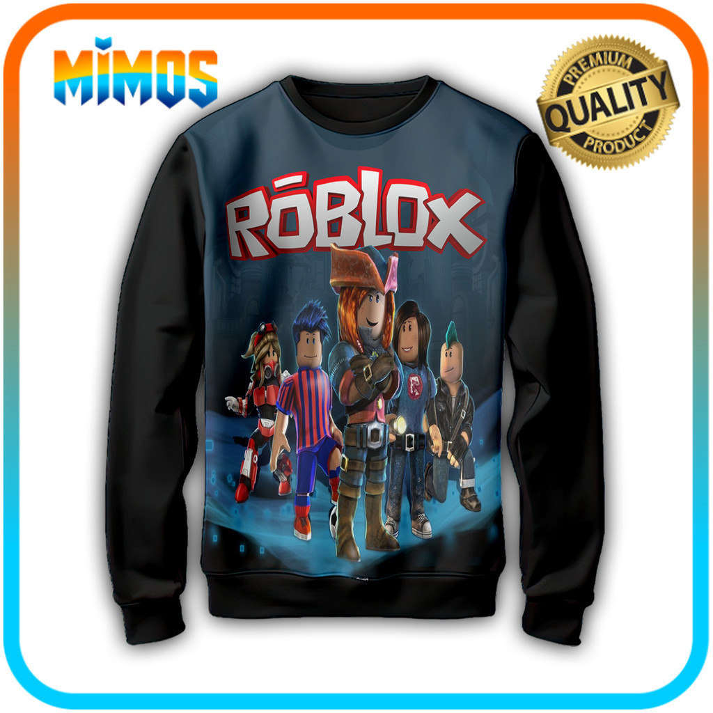 Sweater Anak Game Roblox 3D Jaket Anak Game Roblox Sweater Anak Game Roblox Pakaian Anak Game Roblox