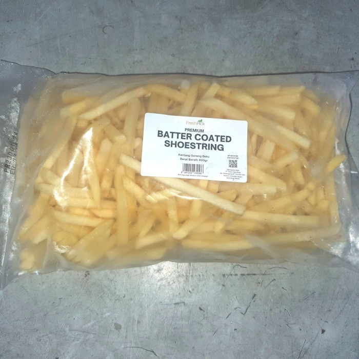 

Fresh Pick Premium Batter Coated Shoestring (Kentang Goreng) 800gr