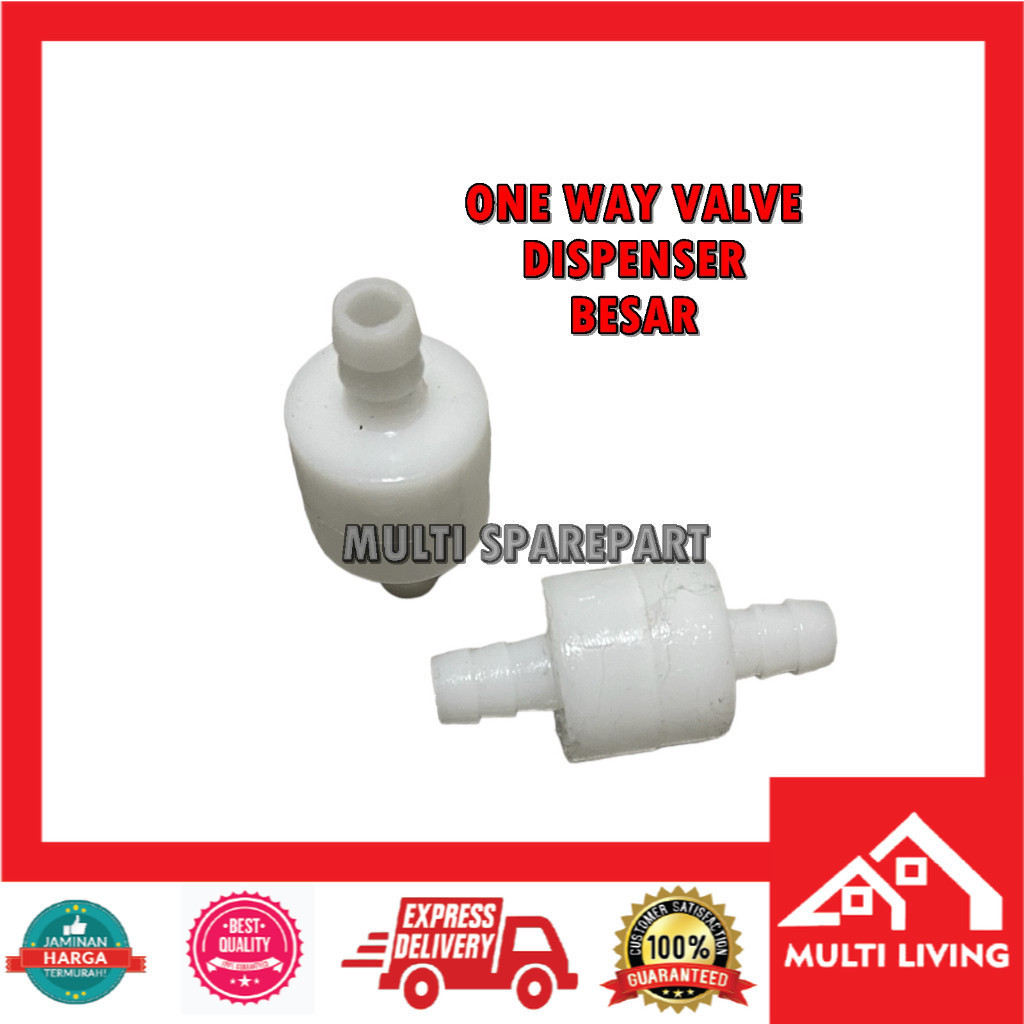 ONE WAY VALVE Dispenser Sambungan Selang Satu Arah ukuran BESAR Universal