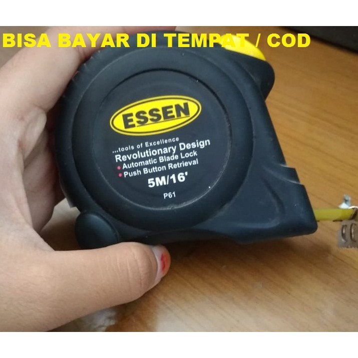 METERAN TUKANG 5M / 16' / 5 METER ESSEN