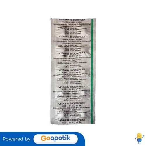 Vitamin B Complex Novapharin Strip 10 Kaplet