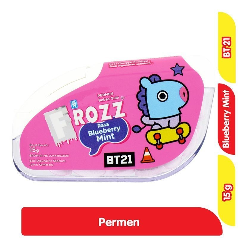 

FROZZ Permen Blueberry Mint 15 g