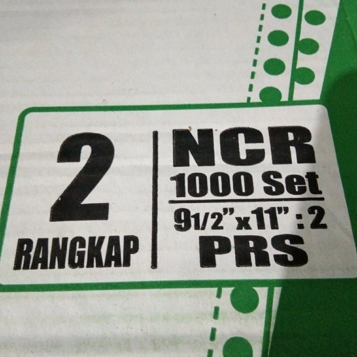

CONTINUOUS FORM 2 PLY | KERTAS PRINT 2 PLY | CONTINOUS FORM 2 PLY - PRS (Bagi 2)