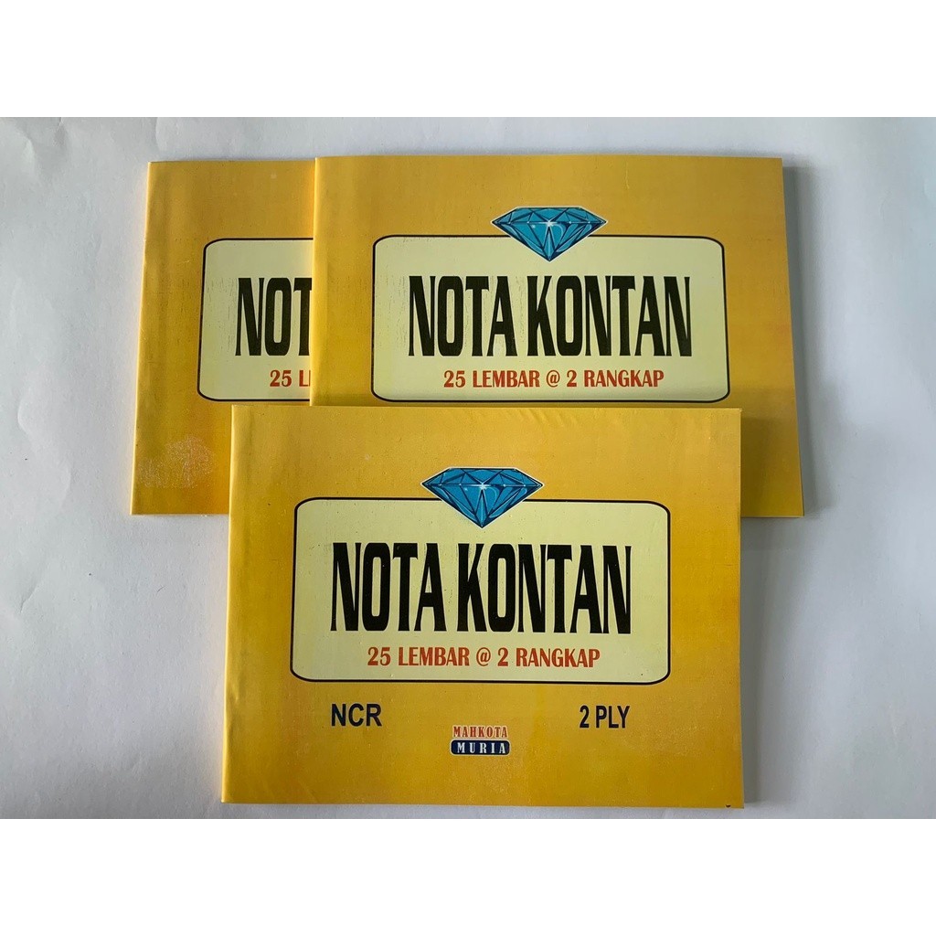 

Nota Kontan 2 Ply Besar Landscape