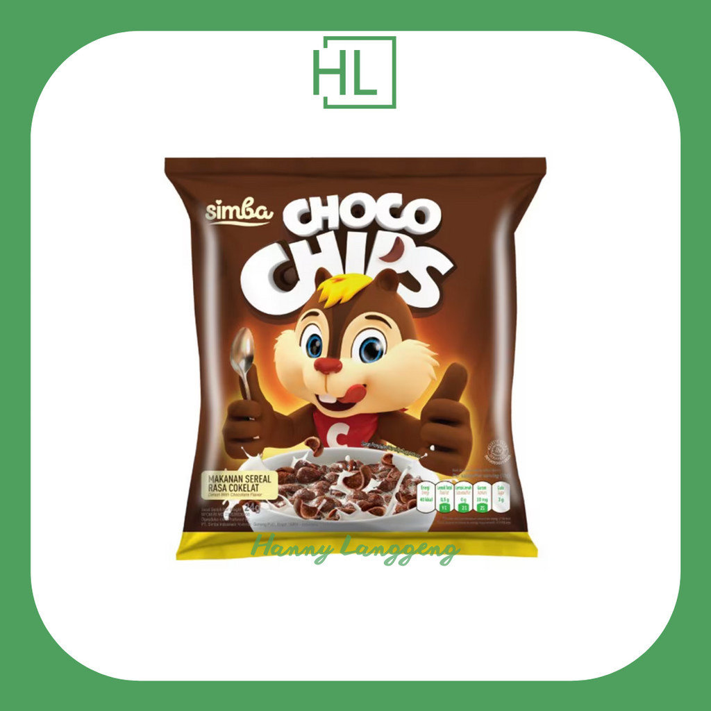 

[HL] Simba Choco Chips Sereal Coklat Kemasan Mini 500an 1 Renceng 10pcs x @6gr