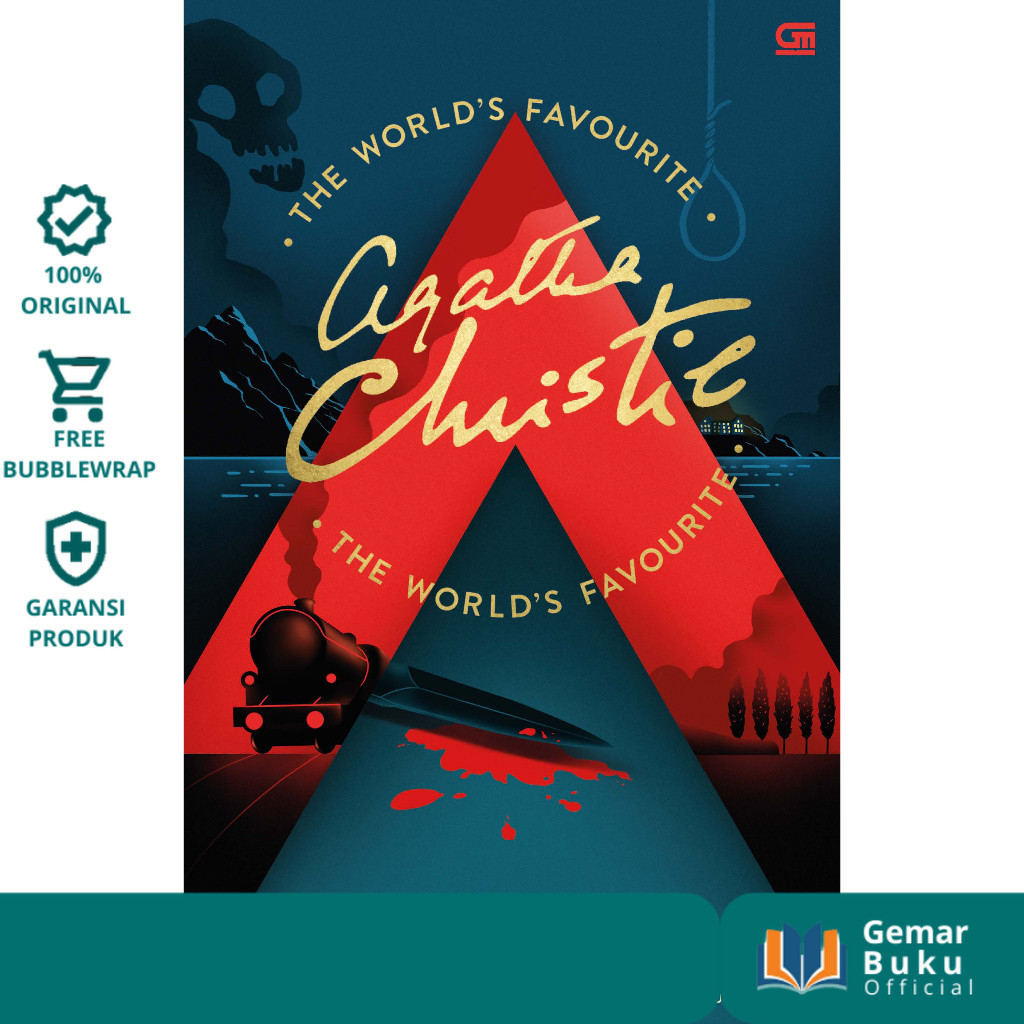 KARYA AGATHA CHRISTIE PILIHAN FAVORIT PEMBACA SEDUNIA (THE WORLD'S FAVOURITE) - GEMARBUKU
