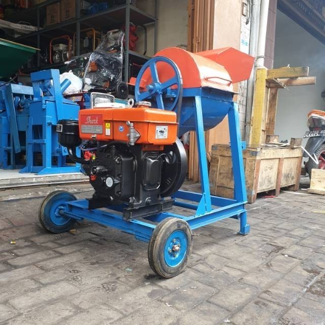 PROMO TERBARU MESIN PENCACAH RUMPUT KOMPOS COMPLETE MESIN DIESEL 7PK