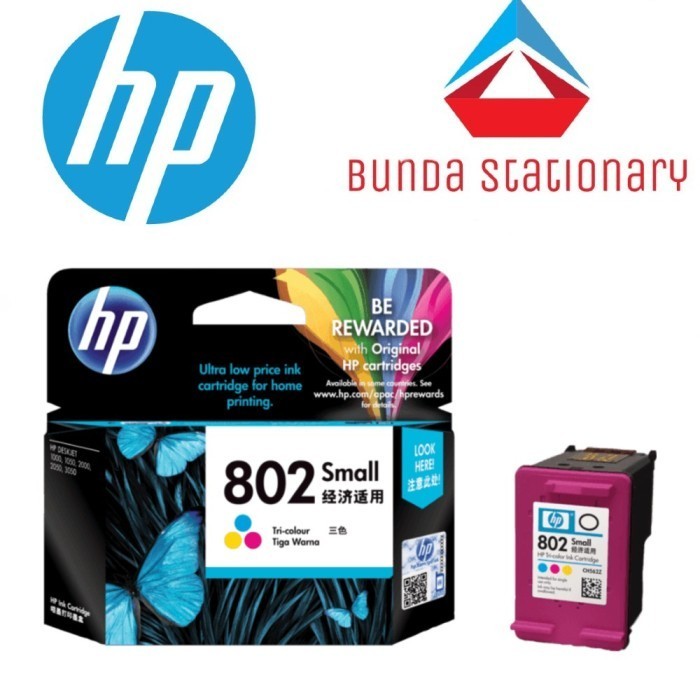 TINTA HP DESKJET 802 COLOR ORIGINAL