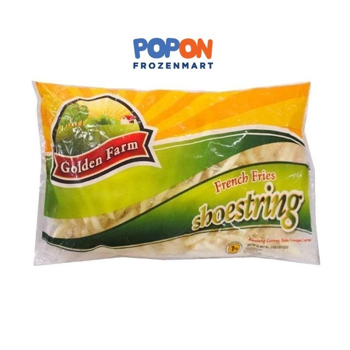 

GOLDENFARM SHOESTRING 1 KG / KENTANG GORENG / FRENCH FRIES