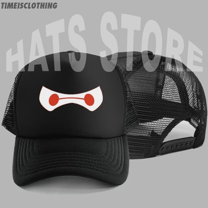 TOPI TRUCKER LOGO BAYMAX BIG HERO 02 TIC