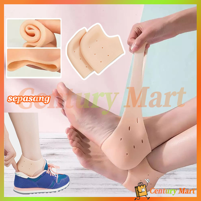 1 pasang silikon pelindun tumit heel/Heel Pad Silikon Protector/Gel Silikon Heel Pad /pad silicone k