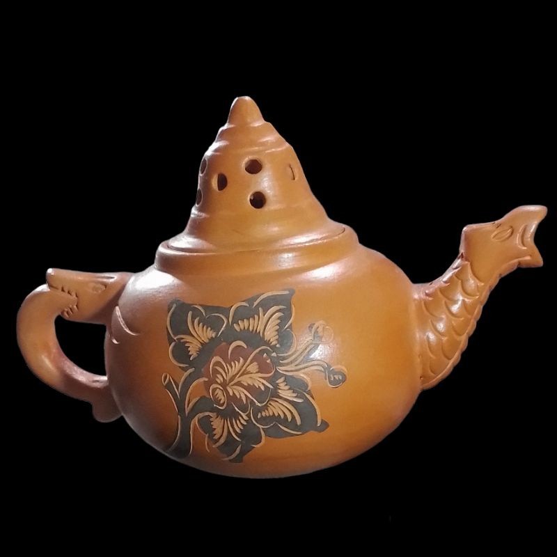 POCI BOROBUDUR TEKO NAGA TANAH LIAT SINGEL (POCI SAJA)