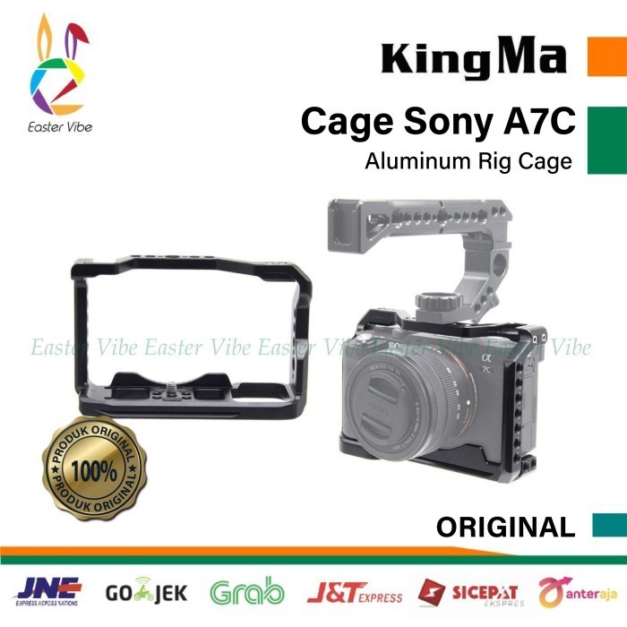 Kingma Rig Cage Aluminum For Sony A7C - Camera Grip A7 C